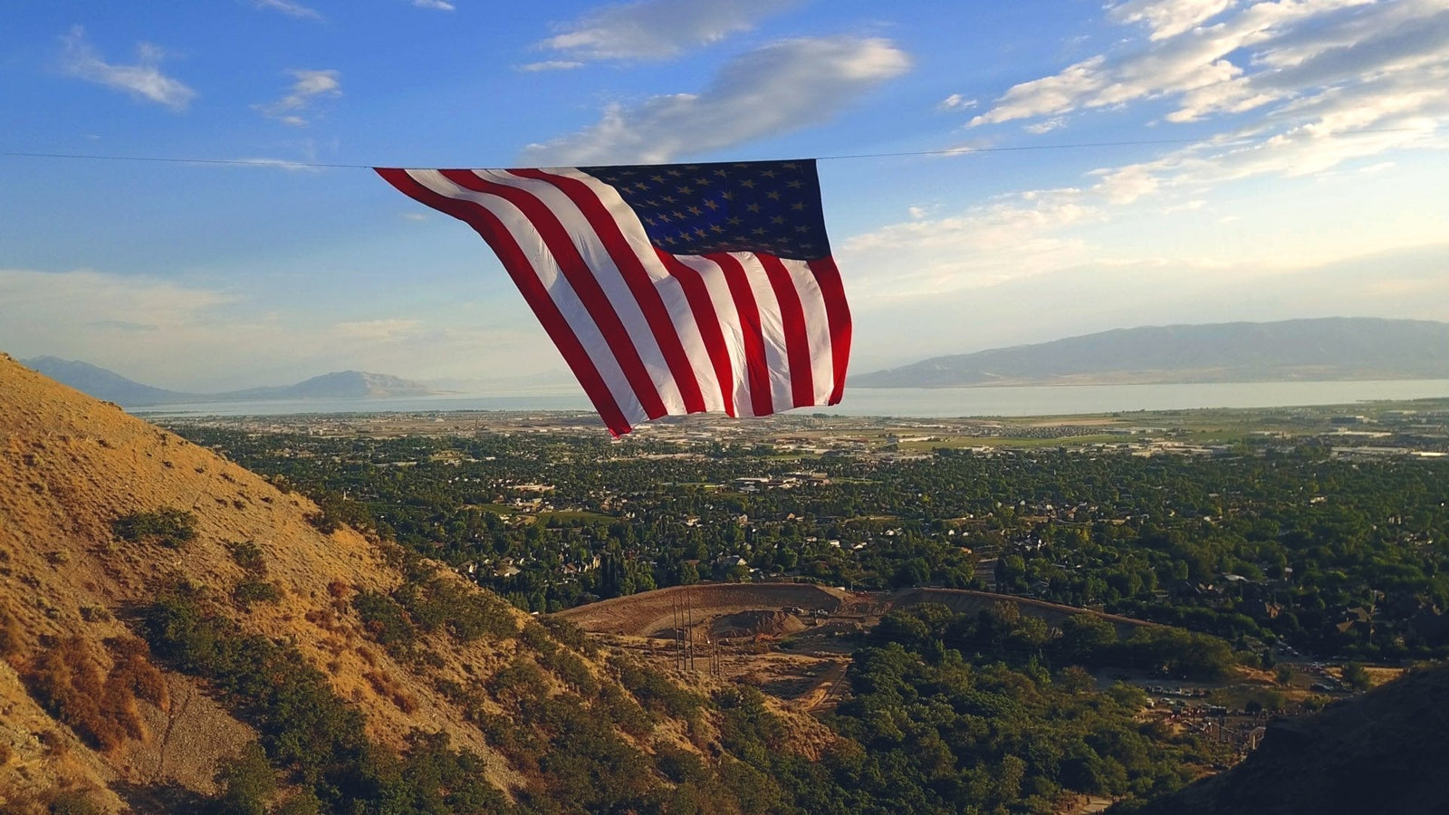 The Largest Flying American Flag in the World
