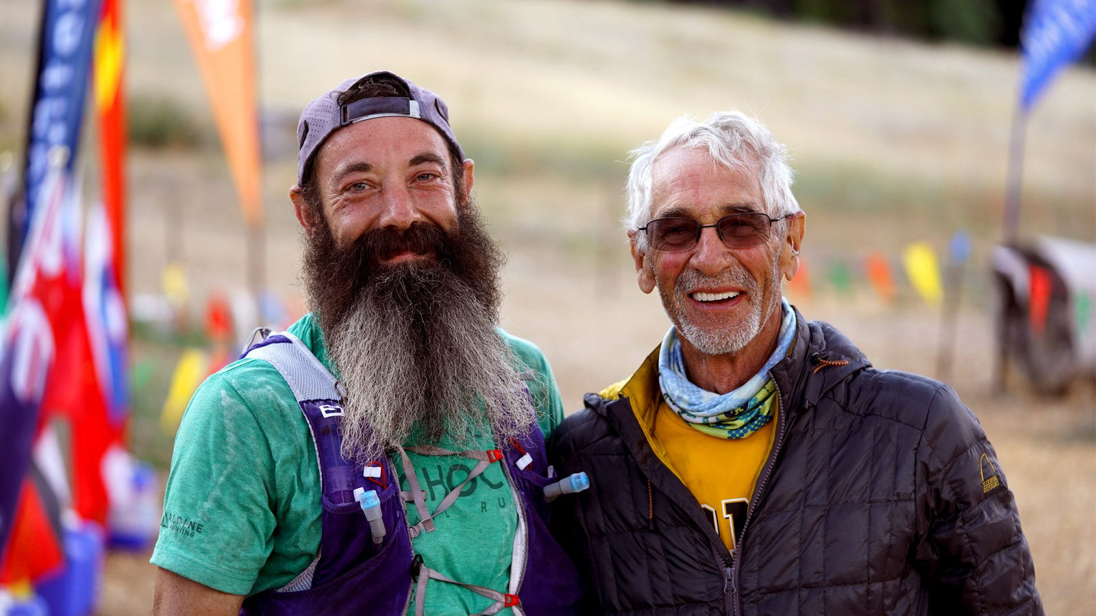 Taylor and Greg Spike at Tahoe 200 Finish